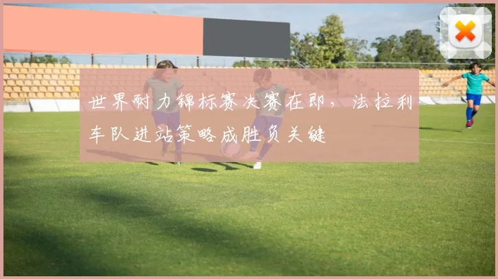 世界耐力锦标赛决赛在即,法拉利车队进站策略成胜负关键 - 虎扑体育推荐